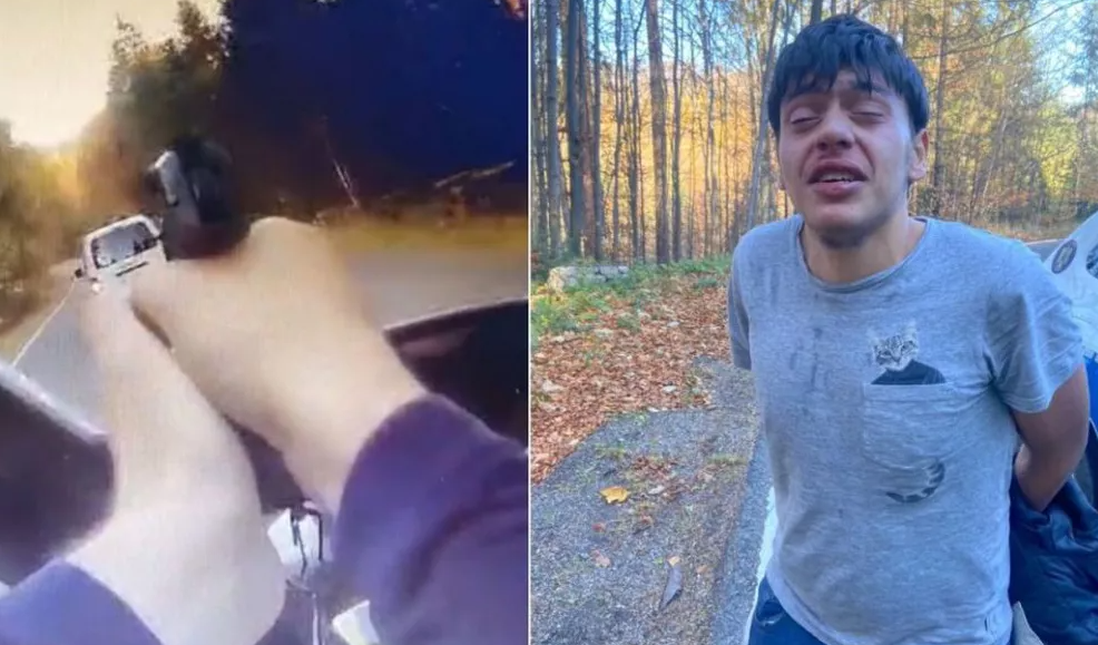  VIDEO Filmări cu urmărirea și capturarea unui tânăr sucevean beat și fără permis și care a furat o mașină. Polițiștii au fost nevoiți să tragă mai multe focuri de armă
