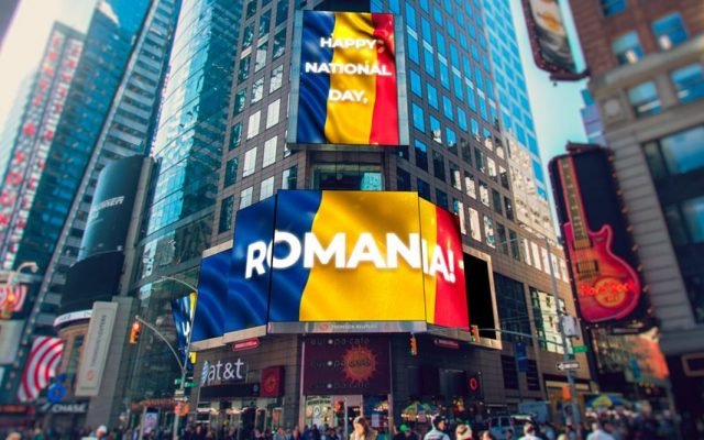  Branduri româneşti se vor promova în Time Square din New York, din 1 Decembrie şi în 2024