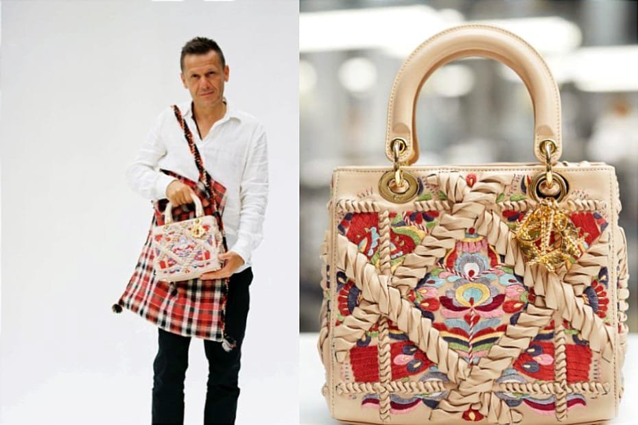  Un român a creat pentru Dior o geantă din colecția inspirată de prințesa Diana. Pe mânere a inscripționat un celebru proverb românesc