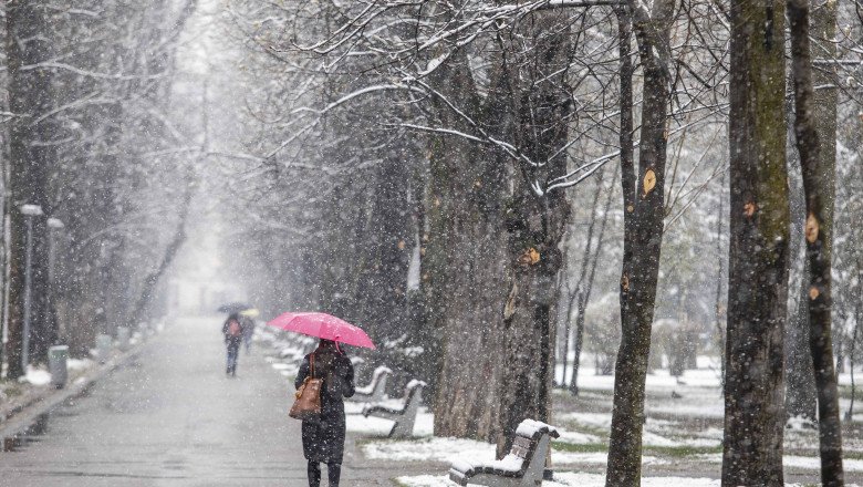  România, lovită de furtuni de zăpadă: VAL de aer polar, cu ger și viscol.  Temperaturile scad cu 20 de grade. Prognoza ANM