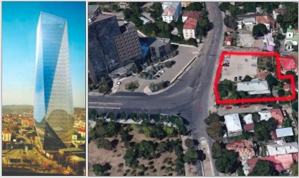  A căzut turnul de 50 de etaje pe care Zămosteanu voia să-l ridice pe strada Elena Doamna