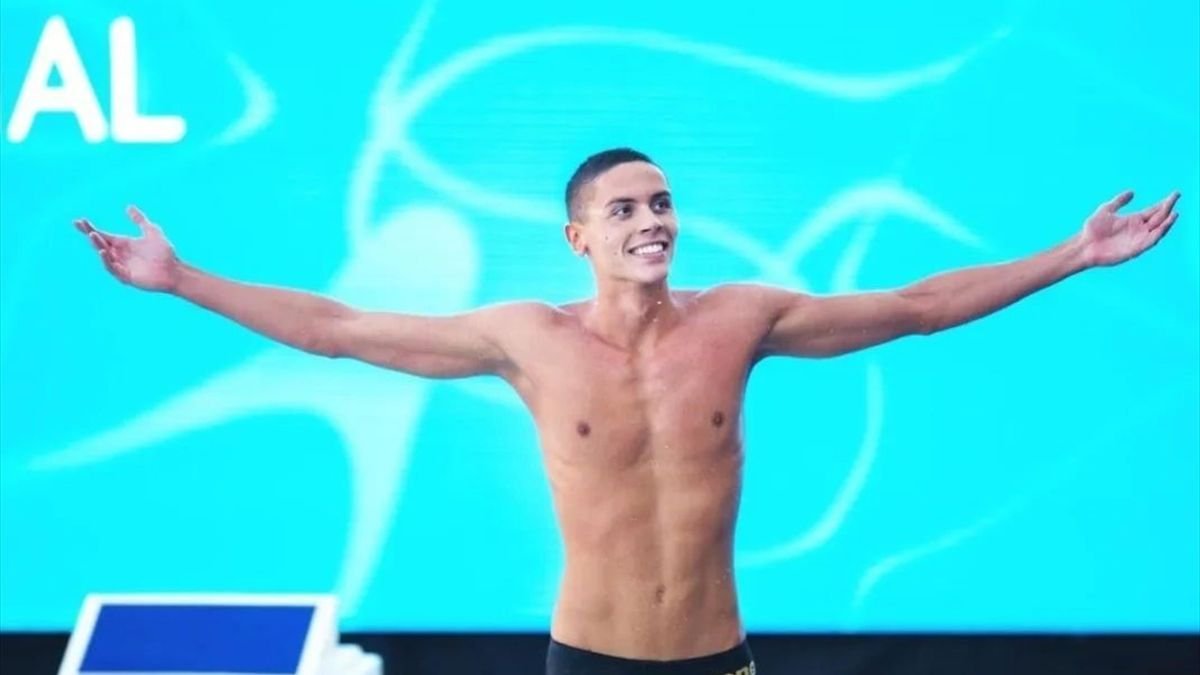  Campionatul European: David Popovici s-a calificat în finală la 200 m liber cu timpul cel mai bun al semifinalelor
