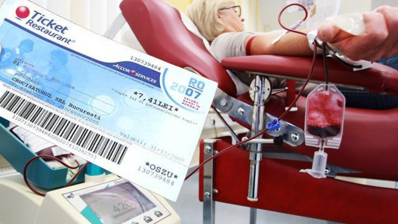  Valoarea tichetelor pentru donatorii de sânge va crește la 280 de le 1 ianuarie 2024, anunță Boloș