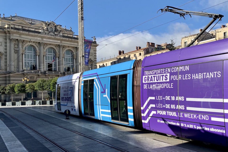  Montpellier devine cea mai mare metropolă franceză care trece la transport public gratuit
