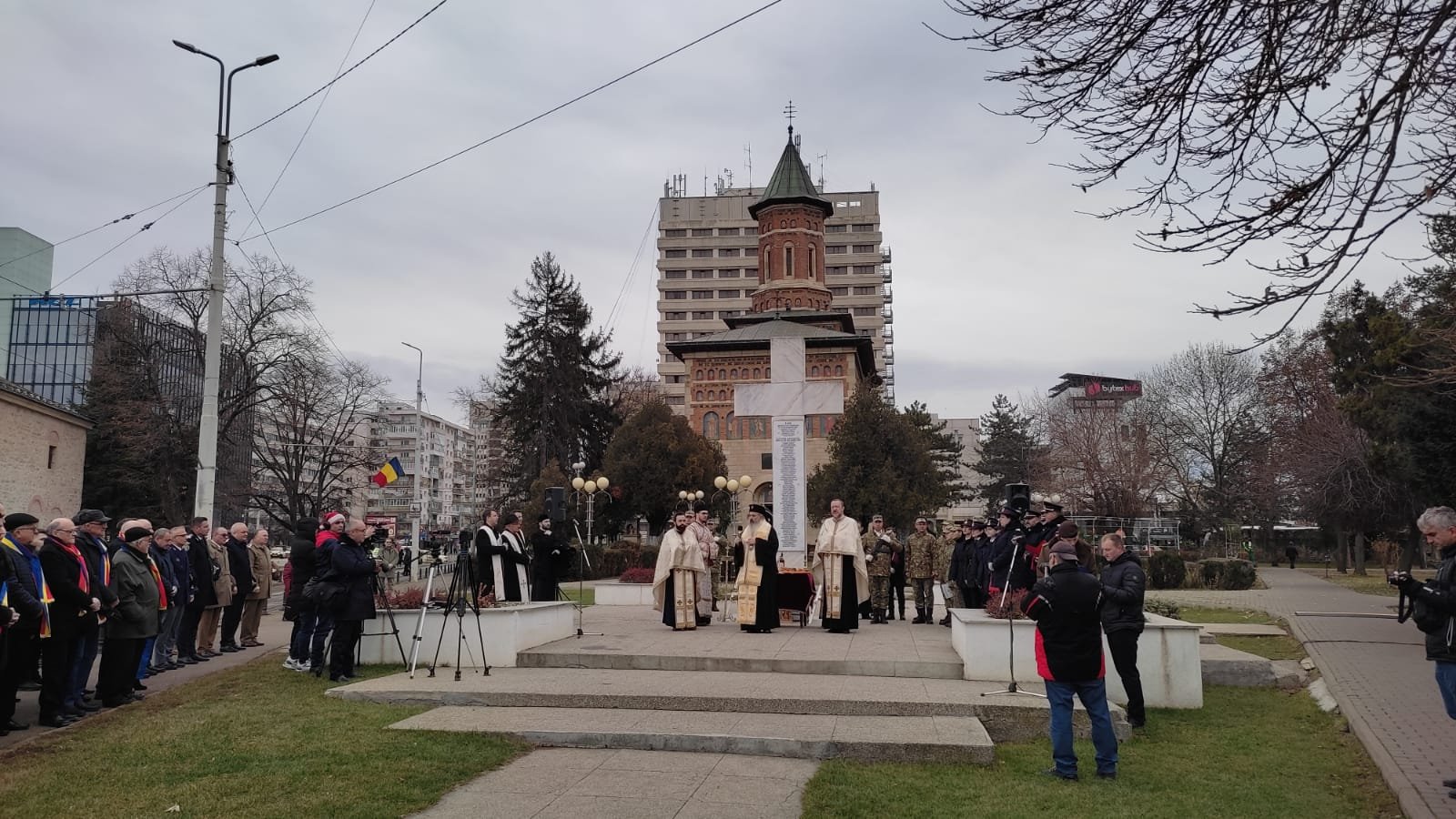  Ceremonie în cinstea Zilei Revoluției Române, în Centru FOTO