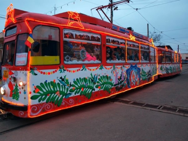  Un tramvai pregătit special pentru sărbători va circula săptămâna viitoare prin Iaşi