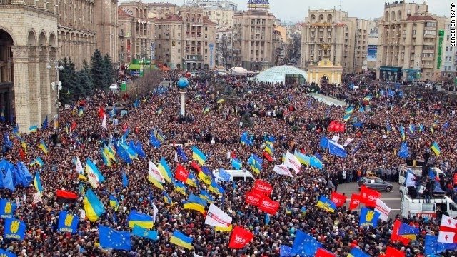  Ucraina se pregateste de un miting gigantic: un milion de manifestanti asteptati in centrul Kievului
