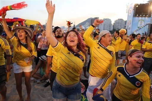 O tânără a murit în timpul manifestărilor de bucurie de după calificarea Columbiei în sferturile Cupei Mondiale