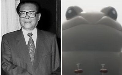  China a cenzurat imaginile cu o broasca gonflabila pentru ca semana cu fostul presedinte comunist Jiang Zemin
