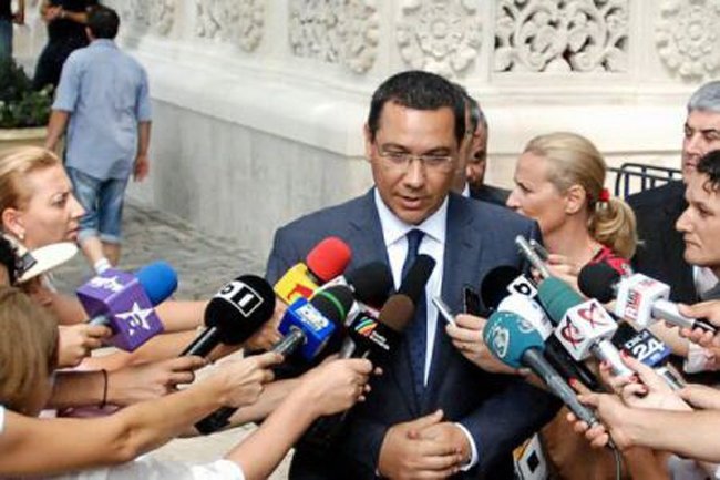  Victor Ponta: Eu incerc sa am o relatie buna cu toata mass-media