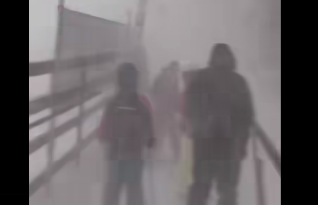  VIDEO Inconștienții de la Poiana Brașov. Adulți și copii surprinși când schiază în plină furtună