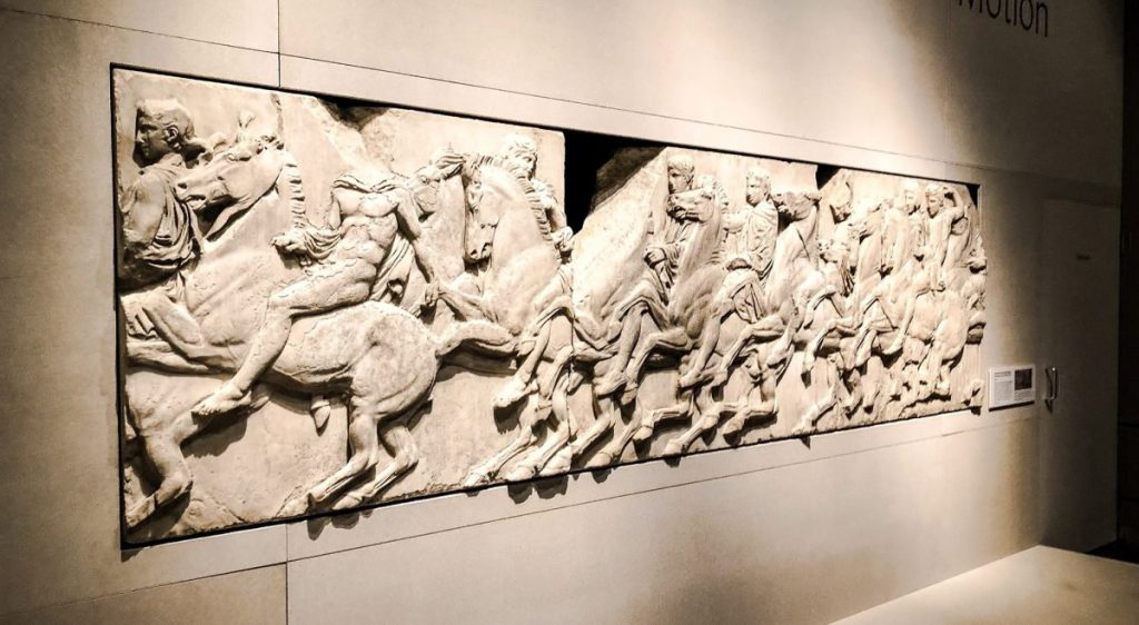  Grecia oferă comori importante Marii Britanii pentru marmurele Partenonului