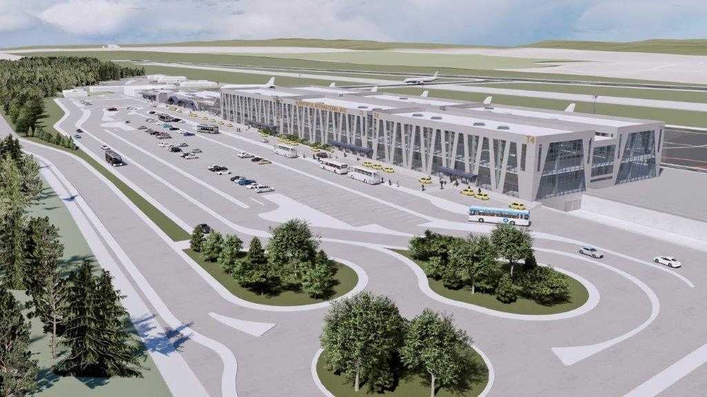  S-au terminat lucrările la noua parcare a Aeroportului Iași, cu 600 de locuri. Pe unde vor circula șoferii