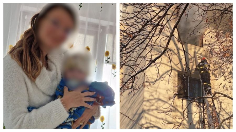  Mama care și-a aruncat bebelușul pe geam pentru a-l salva de flăcări acuzată de procurori de omor