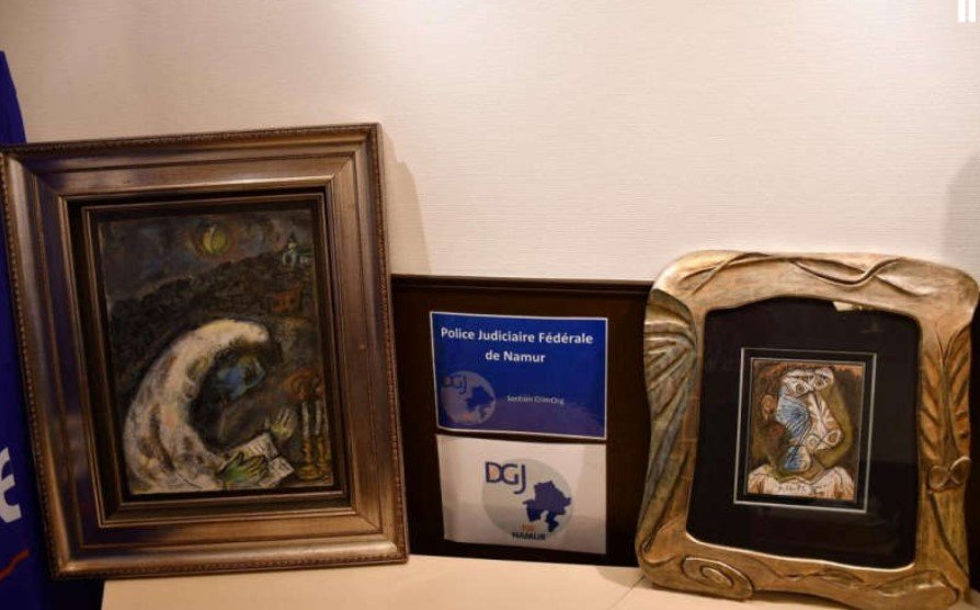  Tablouri pictate de Picasso şi Chagall, furate în 2010, au fost găsite în Belgia