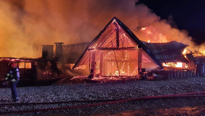  Incendiul de la Ferma Dacilor: ISU şi ANPC vor coopera în vederea verificării siguranţei la incendiu