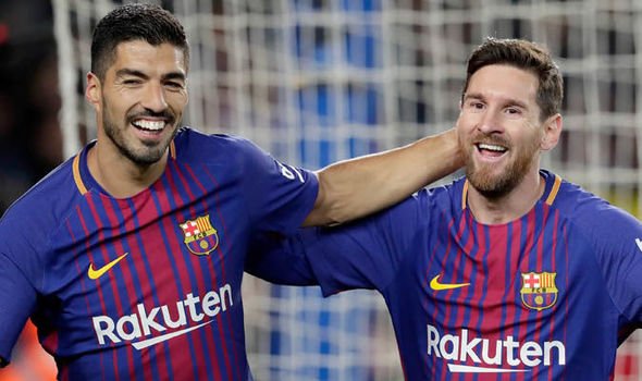  Luis Suarez şi Lionel Messi, din nou împreună după patru ani