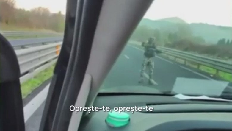  Jaf ca-n filme în Italia: Un comando format din 8 bărbați, mascați și înarmați, a atacat 3 mașini de transport valori