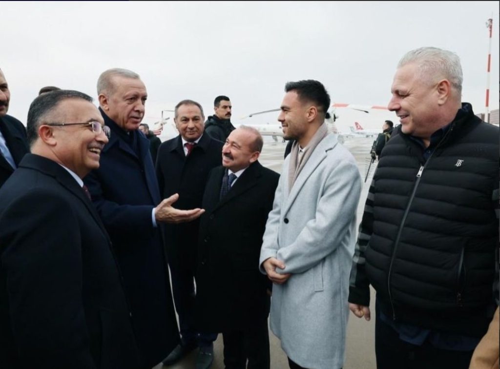  Marius Şumudică şi-a împlinit un vis. S-a întâlnit cu preşedintele Erdogan