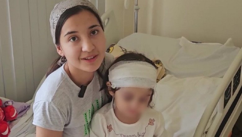  Fetiţă de trei ani cu o tumoare severă, salvată de medici