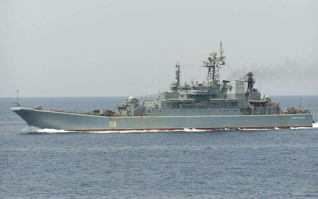  Câte nave de război a pierdut Rusia de la începutul războiului cu Ucraina. Ultima lovită a fost Ţezar Kunikov