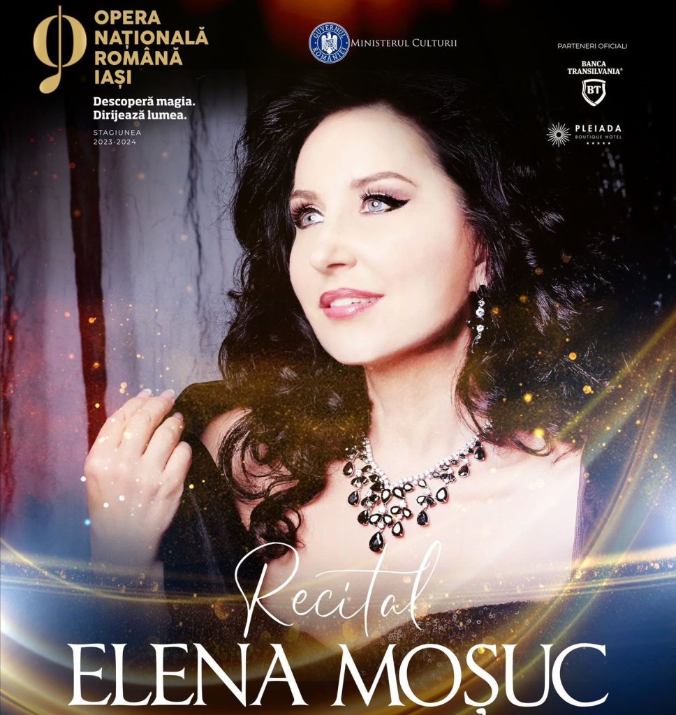  Deținătoarea Oscar della Lirica, Elena Moșuc, va fi prezentă pe scena Operei Iași!
