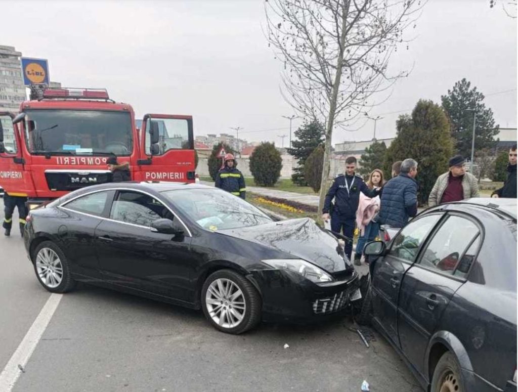  Accident rutier la intrarea în municipiul Buzău: patru persoane au fost rănite