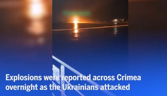  Ucraina a scufundat încă o navă rusească în Marea Neagră. Momentul exploziei – VIDEO