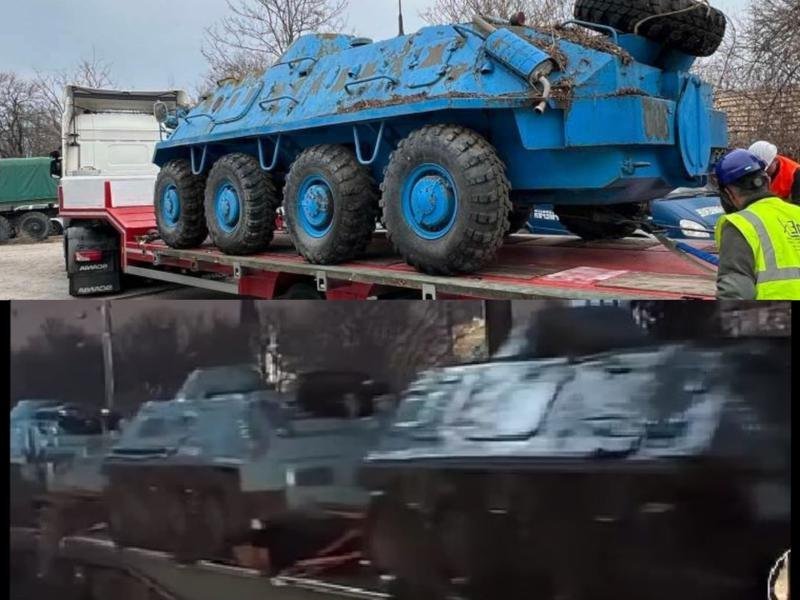  VIDEO Zeci de transportoare blindate au ieșit din România cu destinația Ucraina. Cine le-a trimis?