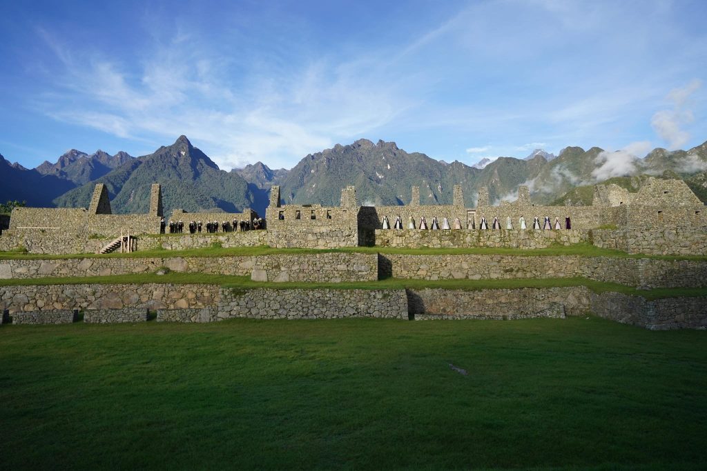  FOTO Corul Madrigal, filmat la  Machu Picchu din Munţii Anzi