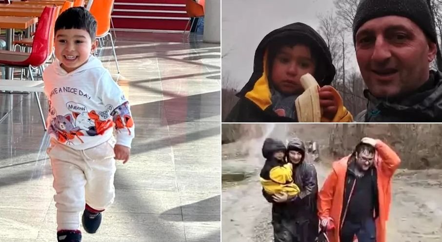  Botoşani: Cum l-au găsit poliţiştii pe copilul de 2 ani care a stat o noapte întreagă singur, în pădure