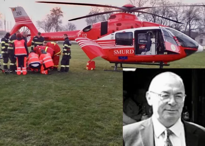  Medic transportat cu elicopterul, decedat în brațele colegilor de la Iași