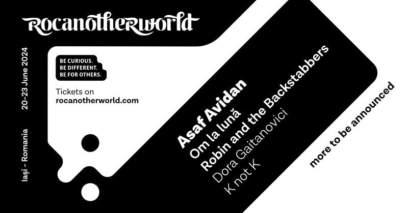  Asaf Avidan la Rocanotherworld 2024. Biletele au fost puse în vânzare pe site-ul festivalului