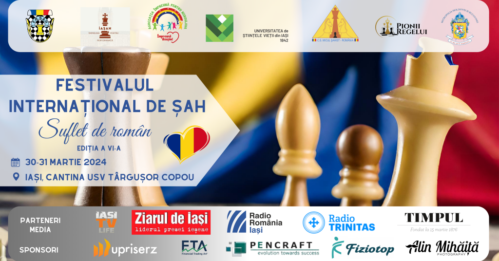  Festivalul International de șah – Suflet de român, ediția a VI-a