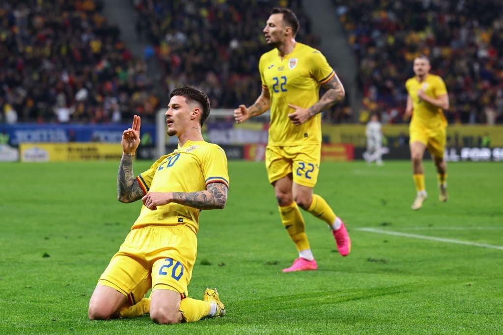  Naţionala României joacă astăzi un meci amical cu echipa Columbiei, la Madrid