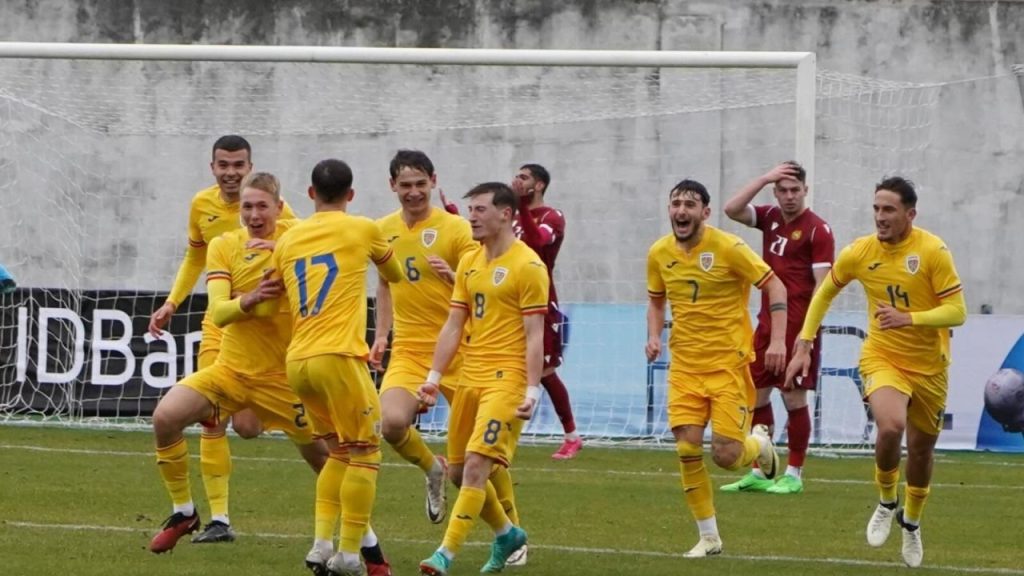  U21 spre EURO 2025. Cu un fotbalist de la Poli Iaşi integralist, România învinge Armenia în deplasare