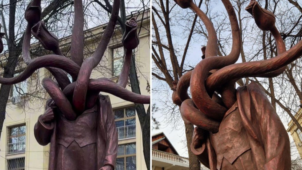  A fost vândută Hydra, sculptura în care ieșenii ”sperioși” au dat cu piciorul. Cu ce sumă a fost adjudecată