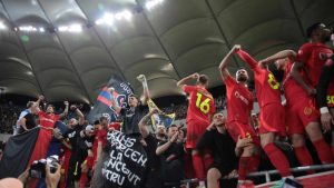 FCSB campioană: „Urmează poate cea mai frumoasă celebrare a unui titlu din istoria acestei competiţii”
