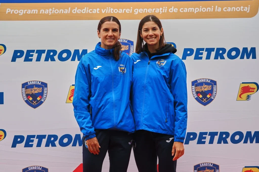  Gianina van Groningen şi Ionela Cozmiuc, campioane europene la dublu vâsle feminin, categorie uşoară