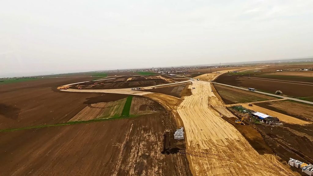  VIDEO A7, filmată din avion pe toată lungimea sa. Segmentul Bacău-Pașcani, „cel mai trist”