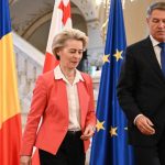 Politico: Iohannis, favorit pentru a-i lua locul preşedintei Comisiei Europene Ursula von der Leyen