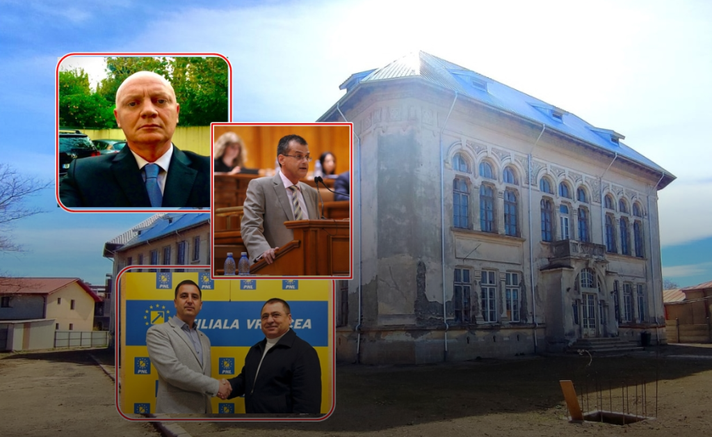  Cum se dau tunurile imobiliare la PNL: Clădire de patrimoniu, trecută fraudulos în proprietatea candidatului liberal la Primăria Focșani, afaceristul Valentin Resmeriță