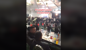 VIDEO Imagini de la priveghiul lui Costel Corduneanu