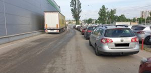 Praful saharian, mană cerească pentru spălătoriile auto din municipiul Iași FOTO