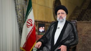 Preşedintele iranian Ebrahim Raisi, un ultraconservator aflat la putere din 2021 şi inamic declarat al Israelului