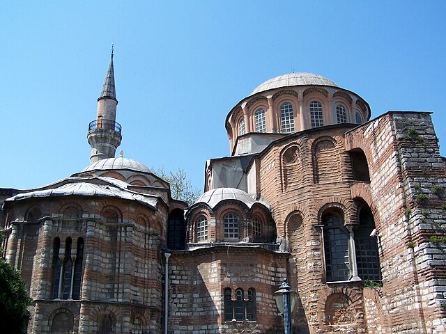  Fosta Biserică bizantină Sfântul Mântuitor din Chora de la Istanbul, transformată în moschee şi deschisă musulmanilor
