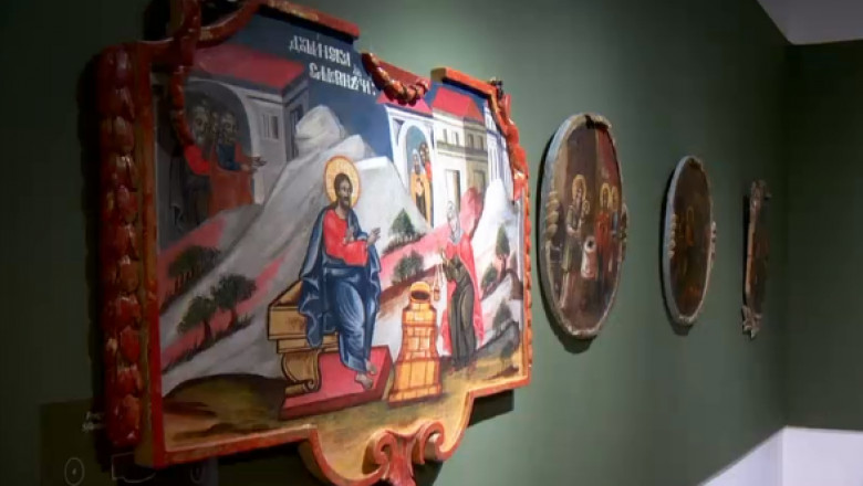  O icoană de 300 de ani dispărută în mod misterios în perioada comunismului a fost înapoiată mănăstirii Cernica