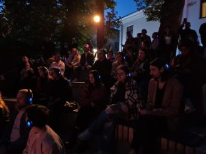 Concert inedit la Baia Turcească din Iași. Participanții au primit câte o pereche de căști VIDEO/FOTO