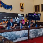 Conferință de presă pe tema organizării turneului de tenis Concord Iași Open