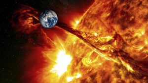 O furtună solară de o intensitate rară se îndreaptă spre Pământ